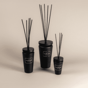 מפיץ ריח פרימיום מכסה עץ